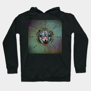 Fantasytic steampunk wolf. Hoodie